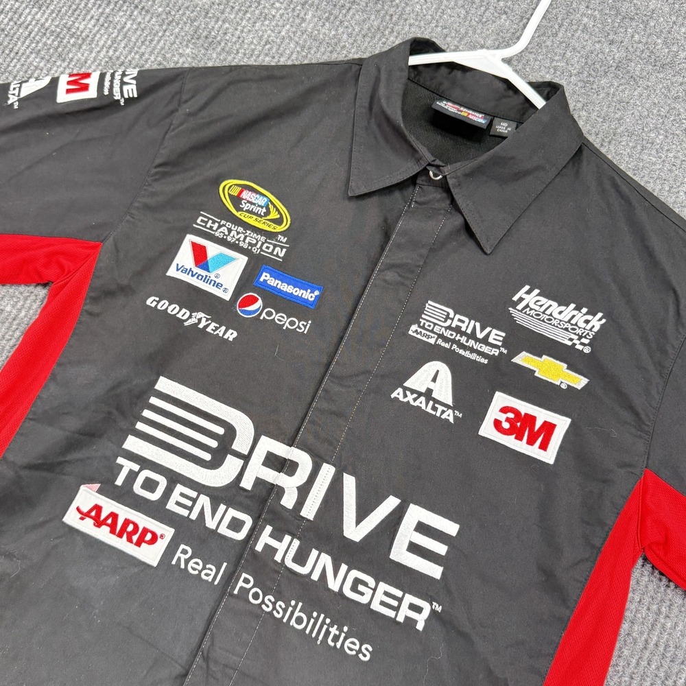 Jeff Gordon Hendrick Motorsports Chase Shirt Mens M Black NASCAR Auto Racing